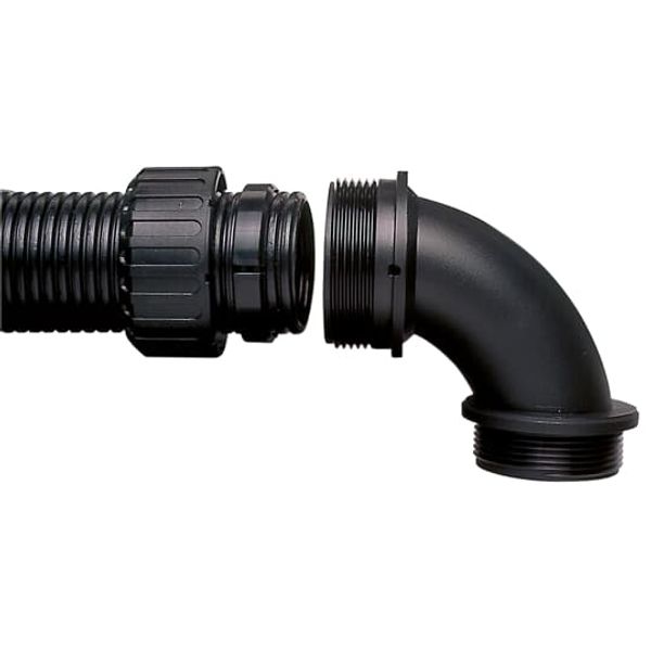 AR16/M20/C90/BL ELBOW 90 DEGREE M20 / NC16 COND BLK image 1