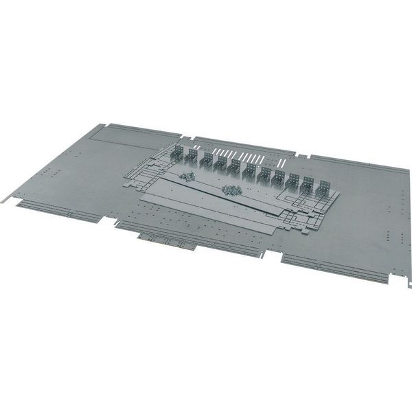 Universal mounting plate, individual, side-by-side, depth 800 mm image 4