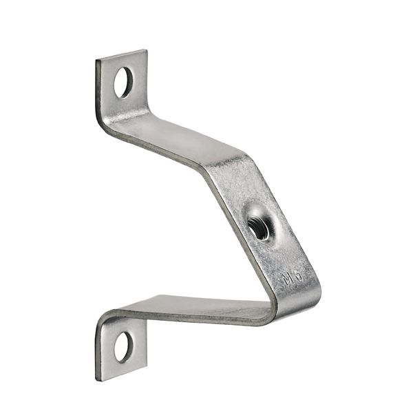 Mounting foot for mounting rail, M 6, Steel image 1