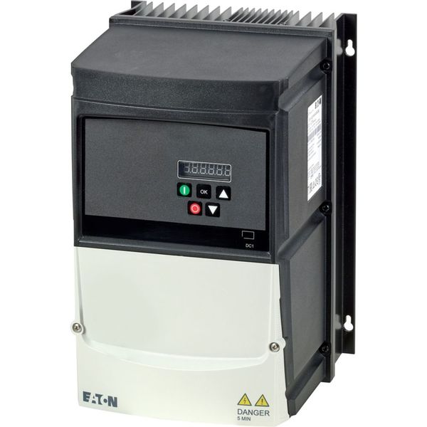 Variable frequency drive, 400 V AC, 3-phase, 24 A, 11 kW, IP66/NEMA 4X, Radio interference suppression filter, Brake chopper, 7-digital display assemb image 10