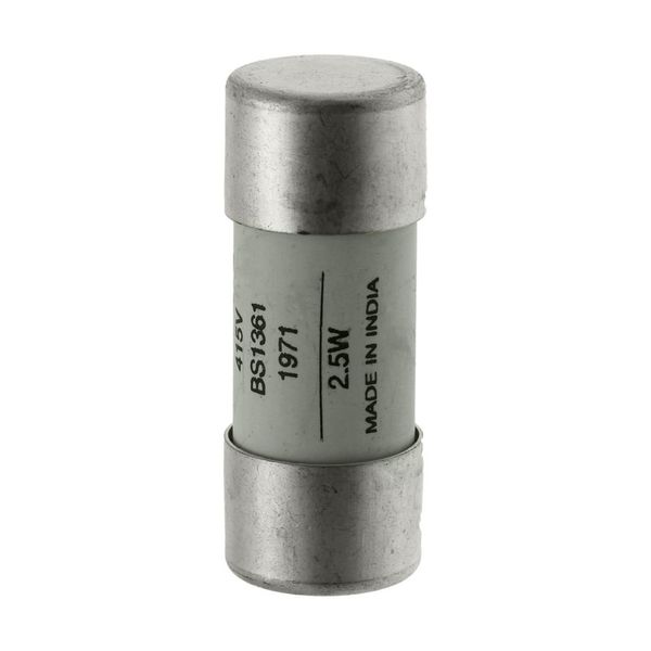 House service fuse-link, LV, 5 A, AC 415 V, BS system C type II, 23 x 57 mm, gL/gG, BS image 6