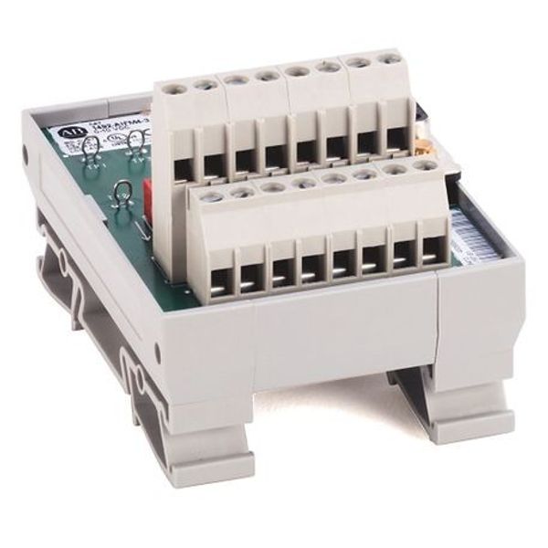 Allen-Bradley, 1492-AIFMCE4-F, Fusable High-Speed Counter/Encoder Analog IFM, 2-channel fused counter input/4 fused outputs, Analog Interface Module image 1