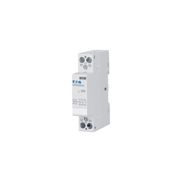 Installation contactor, 20A, 24V AC/DC, 2NC image 13