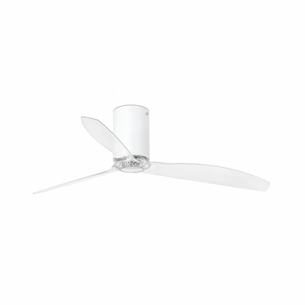 MINI TUBE FAN Ø1280 MM WHITE MATT 3 BLADES W/R image 1