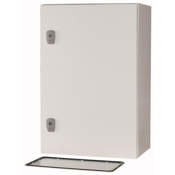 Wall enclosure with mounting plate, HxWxD=600x400x250mm image 2