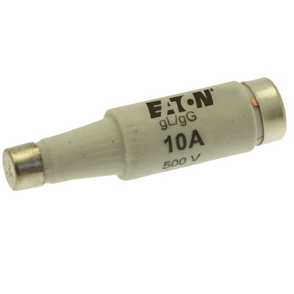 Fuse-link, LV, 10 A, AC 500 V, D1, aR, IEC, ultra rapid image 2