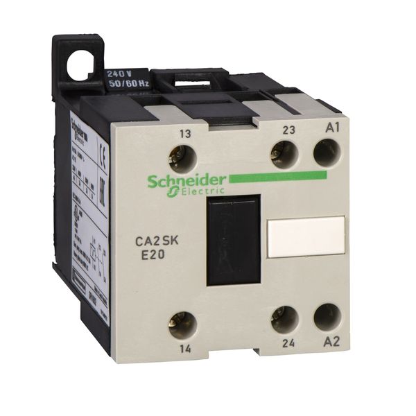 TeSys SK control relay - 2 NO - = 690 V - 230 V AC coil image 3