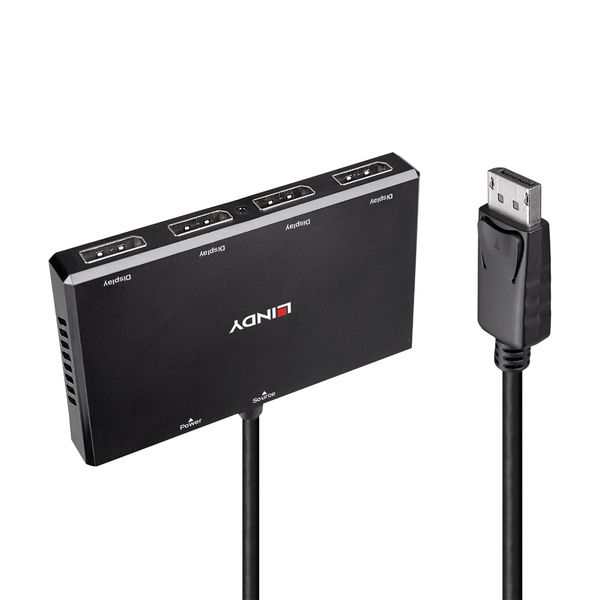 4 Port DisplayPort 1.2 MST Hub Connect 4 DisplayPort Displays to a DisplayPort source image 2