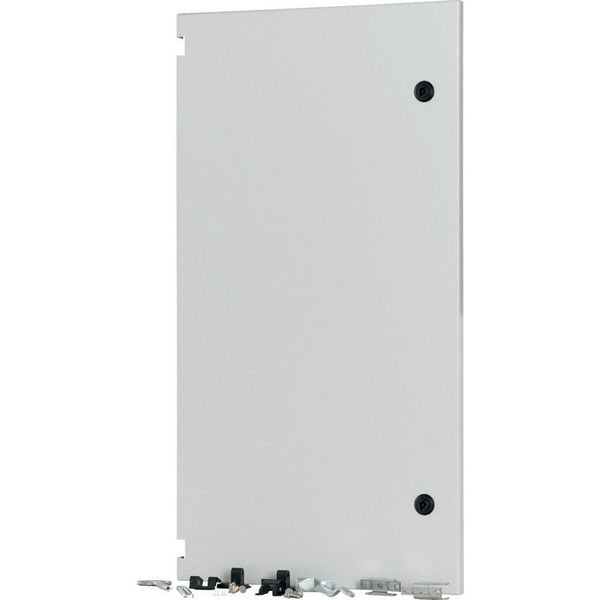 Section wide door, closed, HxW=800x425mm, IP55, grey image 3