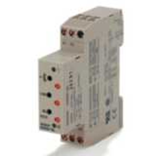 Timer, DIN rail mounting, 17.5 mm, 24-230 VAC/24-48 VDC, on/flicker-on image 4