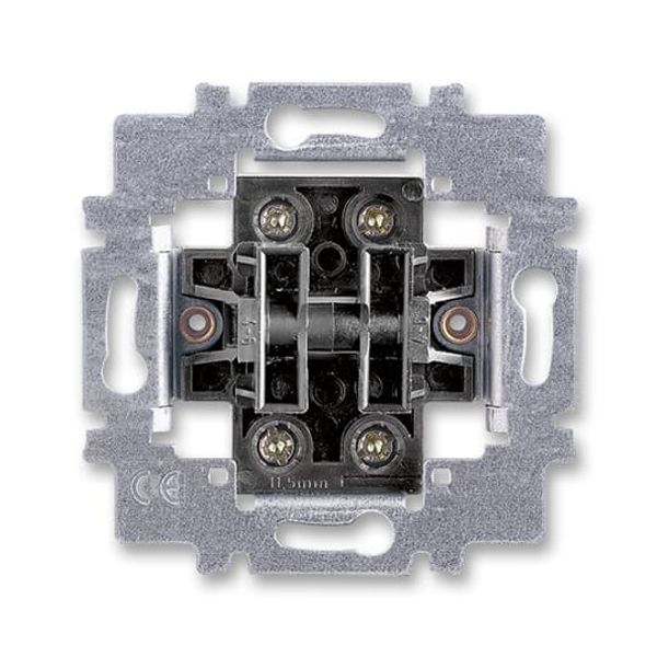 3558-A87340 Switch insert double 1-pole retractive image 1