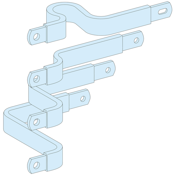 CONNECTION NSX TOGGLE-4P 250A FIXED HORZ image 1