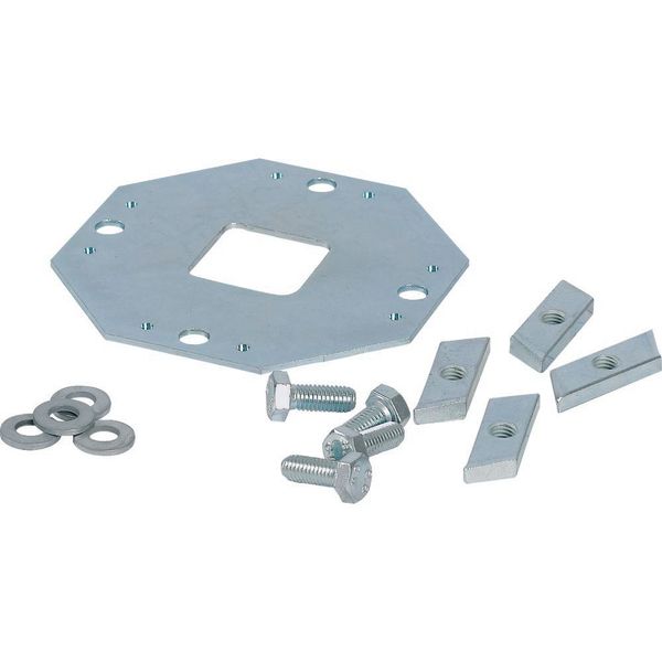 Cross plate, for mounting frame profile, CI system image 4