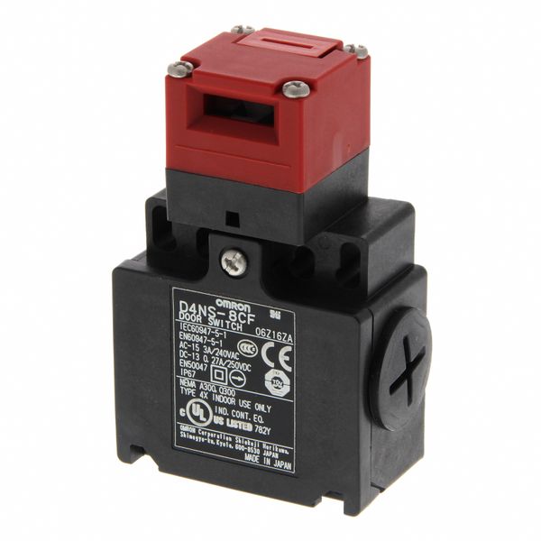 Safety interlock switch, 3 NC, 10 A, 2 x M20 conduit D4NS0040R image 4