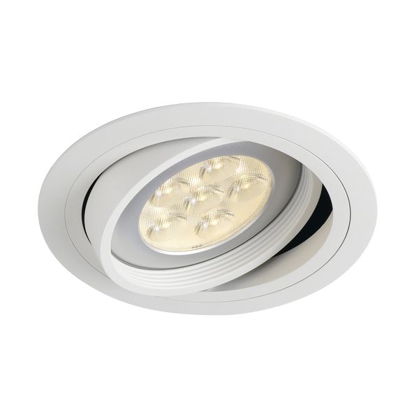 NEW TRIA ES111 downlight, max. 75W, round, aluminium, white image 5