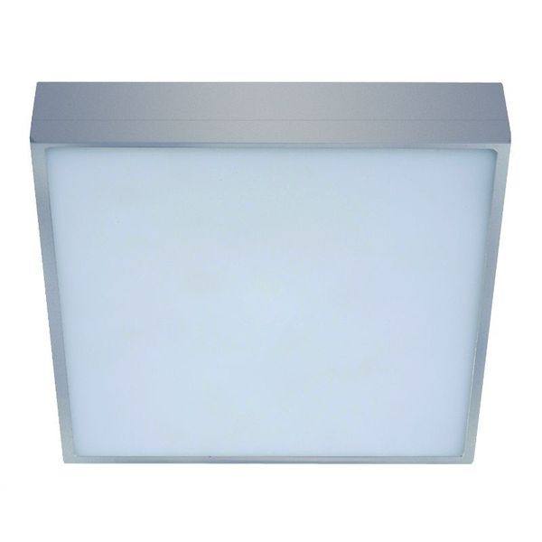 Prim Surface Mounted LED Downlight SQ 24W Silver image 2
