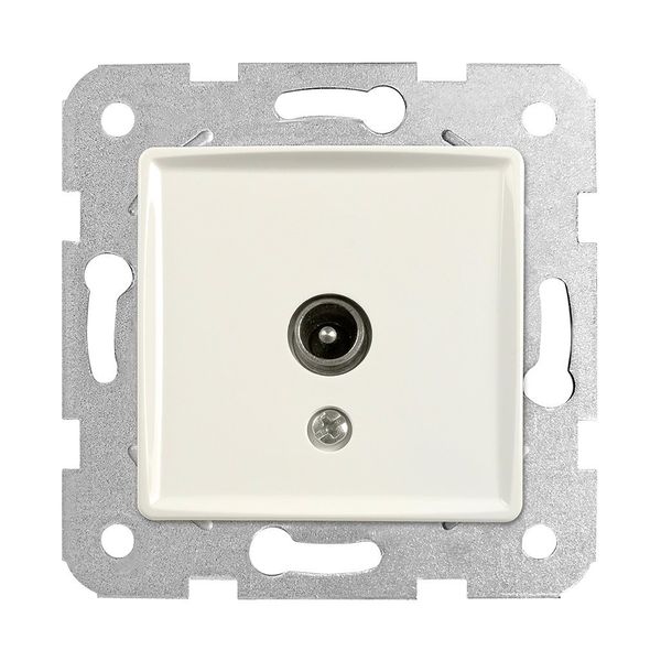 Linnera-Rollina Sat Socket Terminated (Sat-TV) Beige image 1