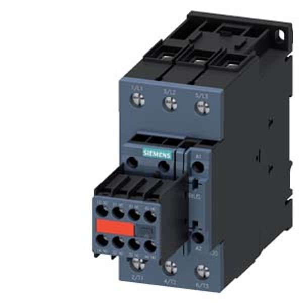 power contactor, AC-3e/AC-3, 51 A, ... image 1