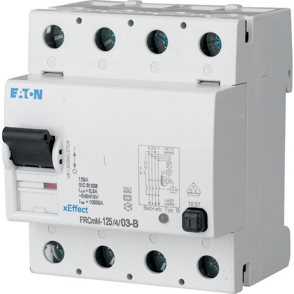 Residual current circuit-breaker, all-current sensitive, 80 A, 4p, 300 mA, type B image 5