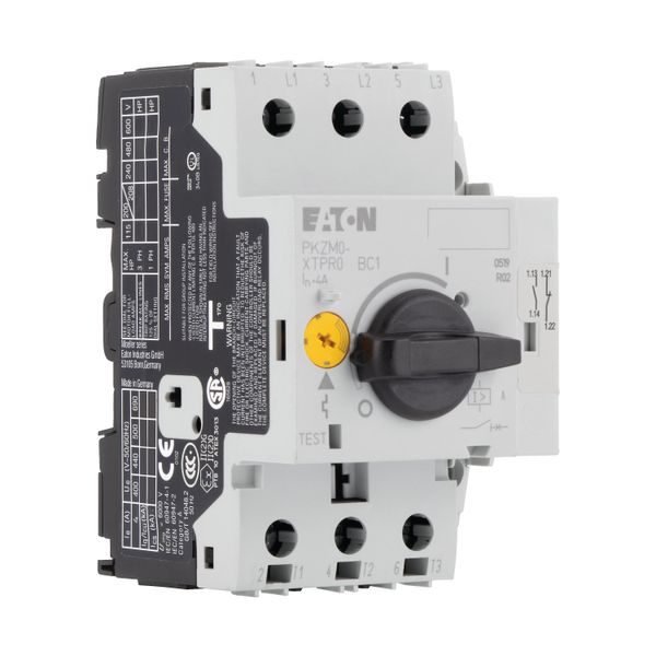 Motor-protective circuit-breaker, 3p+1N/O+1N/C, Ir=1.6-2.5A, screw con image 11