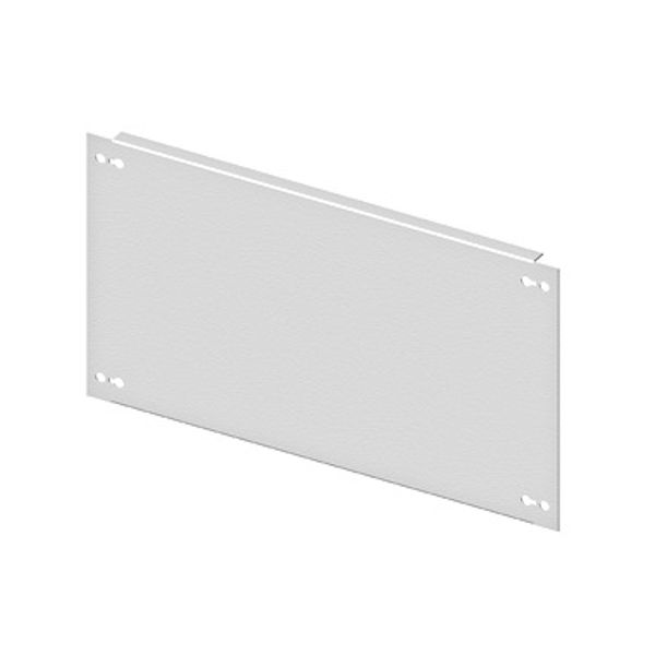 Blind Plate 495mm B6 Sheet Steel for AC Modular enclosures image 1