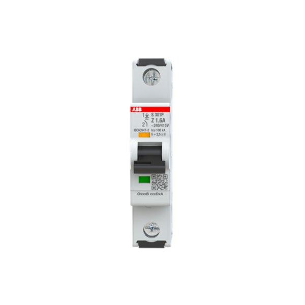 S301P-Z1.6 Miniature Circuit Breaker - 1P - Z - 1.6 A image 10