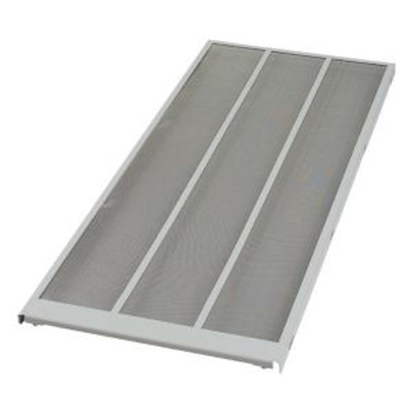 Grid / metal braiding IP4X for rear walls, 3 columns, grey image 4