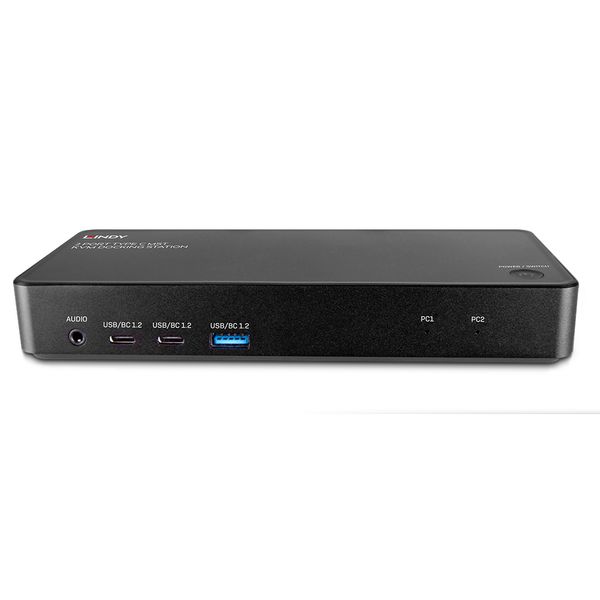 2 Port Type C MST KVM Docking Station Connect and share your peripherals between 2 USB Type C sources image 2