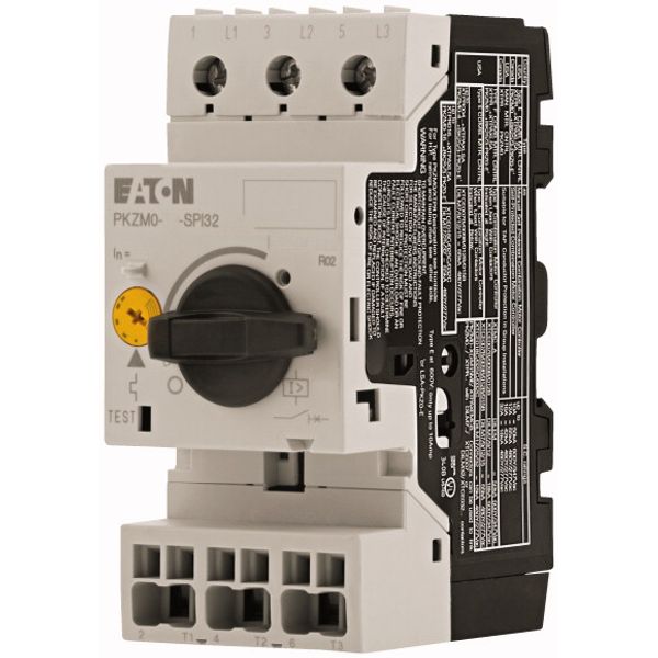 Motor-protective circuit-breaker, 2.2 kW, 4 - 6.3 A, Feed-side screw terminals/output-side push-in terminals, MSC image 2