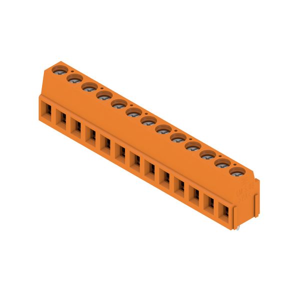 PCB terminal, 5.08 mm, Number of poles: 13, Conductor outlet direction image 3