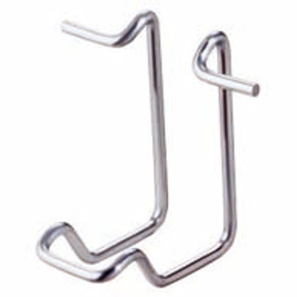 CLIP FOR VERTICAL OR RIB ASSEMBLY FOR COVERS BRN 50-80 - FINISHING: INOX image 2