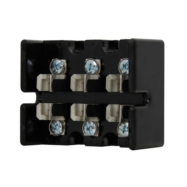 Eaton Bussmann series Class T modular fuse block, 300 Vac, 300 Vdc, 0-30A, Screw, Three-pole image 8