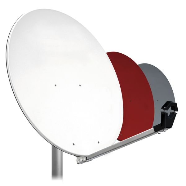 SAT Antenna  80/75cm,Steel,39dB,foldable feed-arm,anthracite image 6