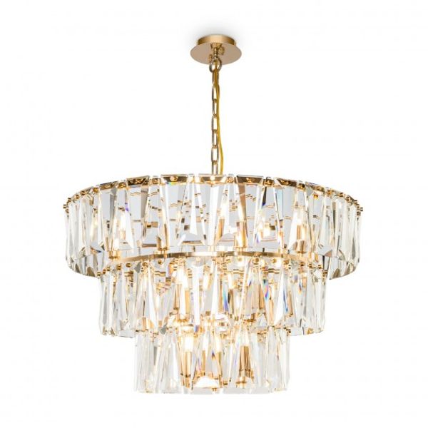 Modern Puntes Pendant Lamp Gold image 1