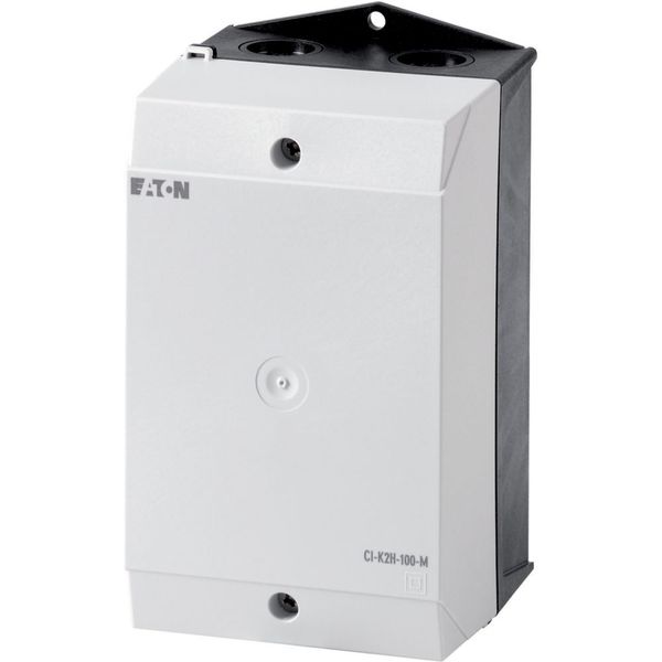 Insulated enclosure, HxWxD=160x100x100mm, +mounting plate image 4