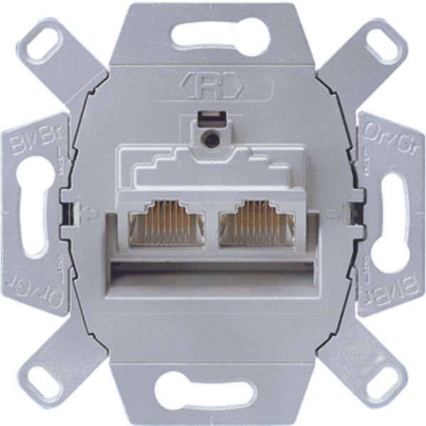 RJ45 connector module Mod.jack socket, cat.6 image 2