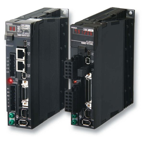 G5 Series servo drive, EtherCAT type, 2 kW, 3-phase 400 VAC, for linea image 4