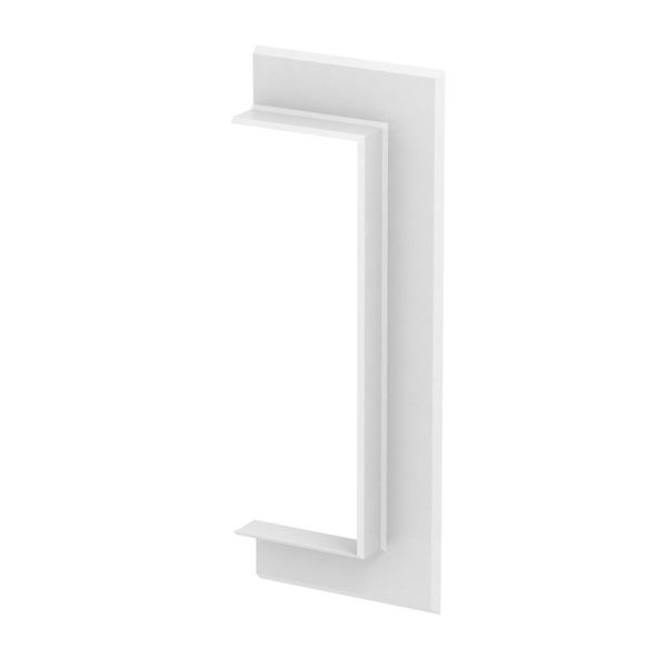 G-KWAO70210RW  Cover frame, open, 278x25x104, pure white Acrylonitrile-butadiene-styrene image 1