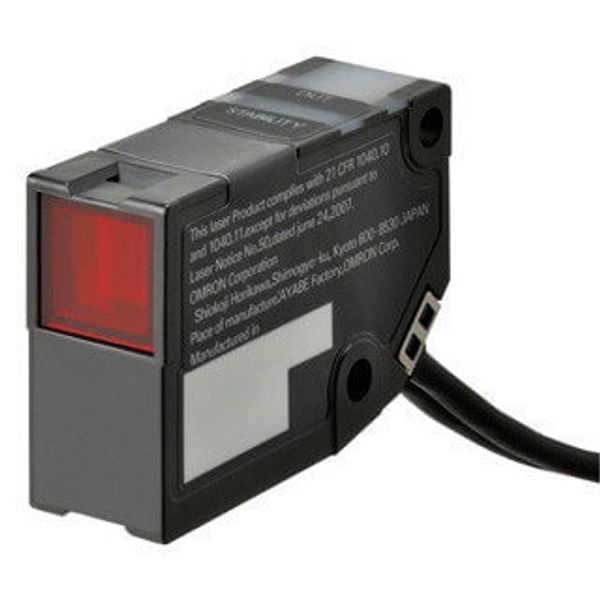 Laser sensor head, retro-reflective, 8m, 2 mm spot image 4