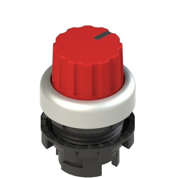 Red three-position knob selector E2 1SE43GCE39AB image 1