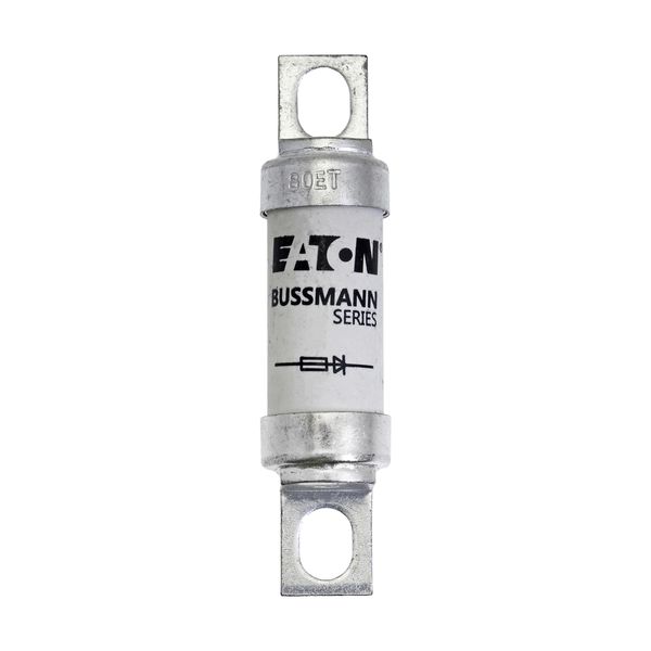 1000Vdc IEC/UL 100A aR 25mm Round fuse image 9