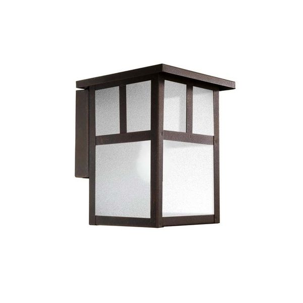 Wall fixture IP23 Osaka E27 60W Rusty brown 800lm image 1