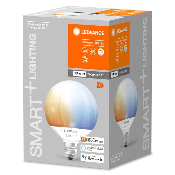 SMART+ WIFI Globe Tunable White G95 100 14W 2700…6500K E27 image 7