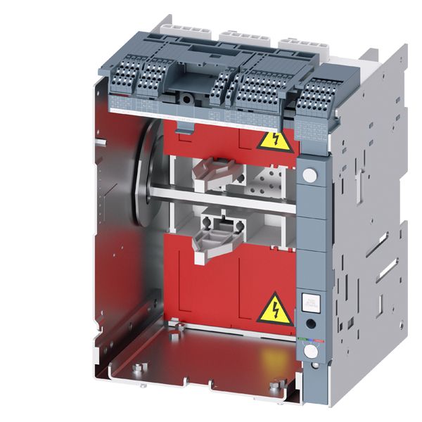 Guide frame for 3WL10 - 3-pole, CuAl cable connection, for cable lugs image 1