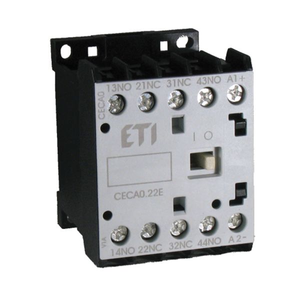 Aux.contactor, CECA0.13-24V-50/60HZ image 2