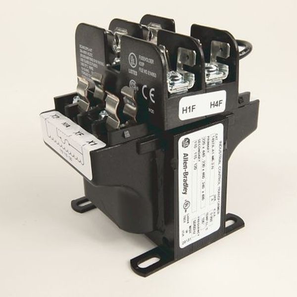 Allen-Bradley, 1497A - CCT, 50VA, 220x440V, 230x460V, 240x480V (50/60Hz) Primary, 0 Primary - 0 Secondary Fuse Blocks image 1