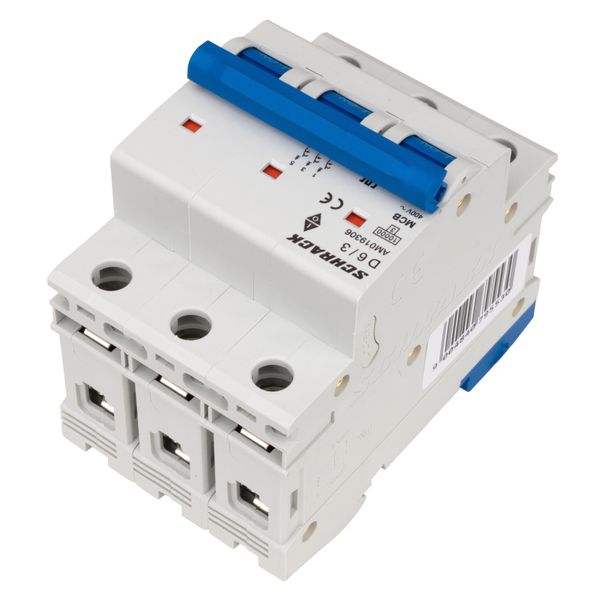 Miniature Circuit Breaker (MCB) AMPARO 10kA, D 6A, 3-pole image 5