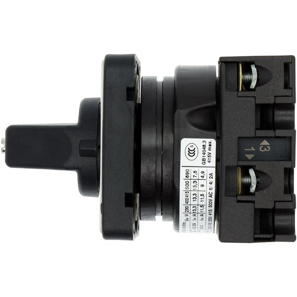 ON-OFF switches, T0, 20 A, flush mounting, 1 contact unit(s), Contacts: 2, 45 °, maintained, With 0 (Off) position, 0-1, Design number 15402 image 17