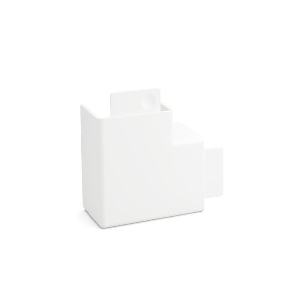 LE FW3060 rws  Channel LE, for cable storage, 105x30x105, pure white Polycarbonate/Acrylonitrile butadiene styrene image 1