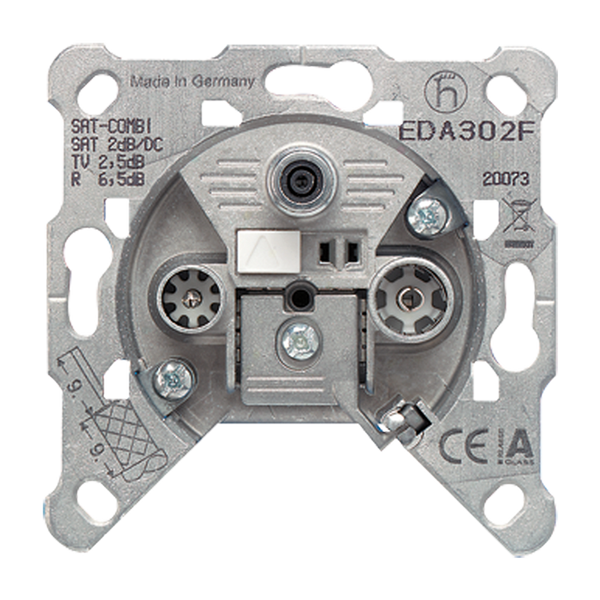 SAT-TV-FM socket outlet insert EDA302F image 2